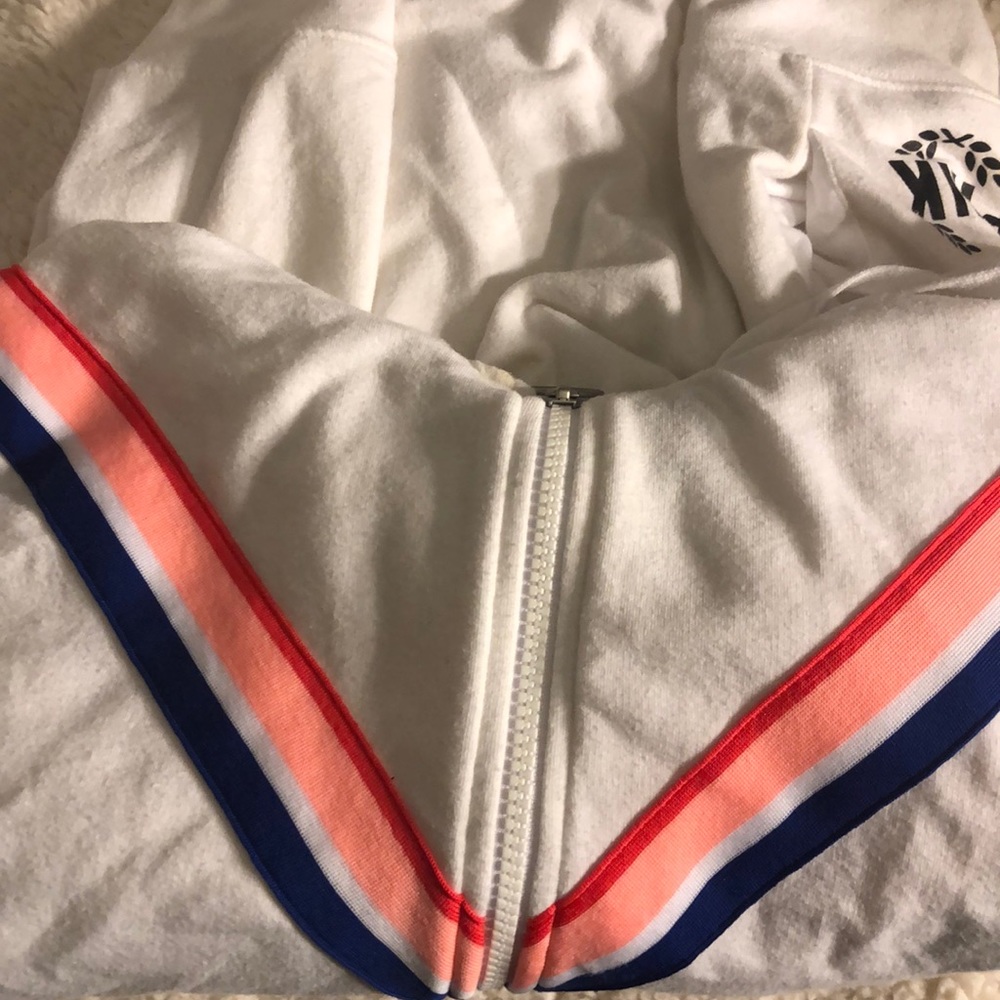 PINK Zip Up Hoodie - Medium